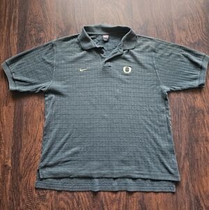 Vintage University of Oregon Team Nike Polo Shirt